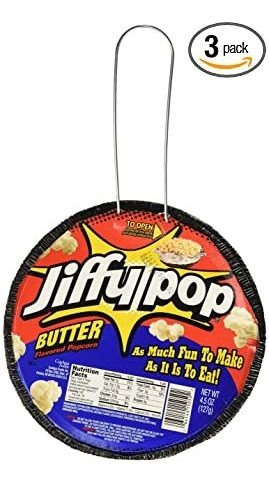 Jiffy Pop Mantequilla De Las Palomitas, El 4,5 Oz (pack De 3