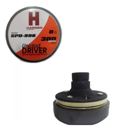 Tweeter Driver Agudos Para Difusor Harden Spd-996 300watts