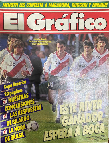 El Gráfico, N° 3641  Revista Fútbol Argentino, Cb