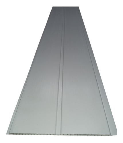 Paquete 15 Tablas De 5 Metros Machimbre Pvc Blanco 200x7mm