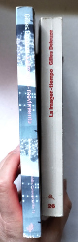 Estudios Sobre Cine. La Imagen Movimiento- Deleuze (2 Tomos) (Usado)