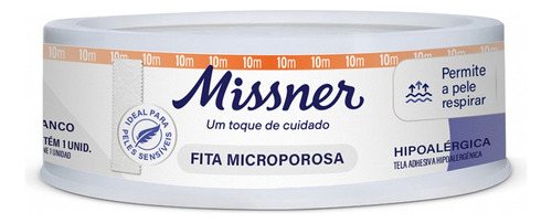 Fita Cirurgica Micropore 1,2 X 10 Metros Missner