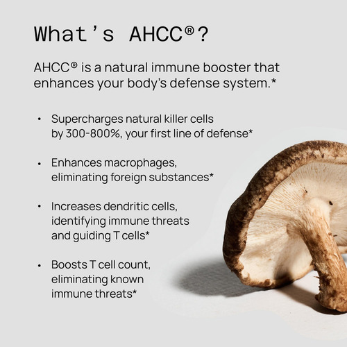 . Suplemento Quality Of Life Premium Ahcc Immune Support