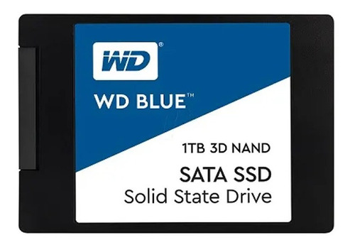 Disco Estado Solido Ssd 1tb Wd Blue 3d Nand Sata 2.5'' 7mm