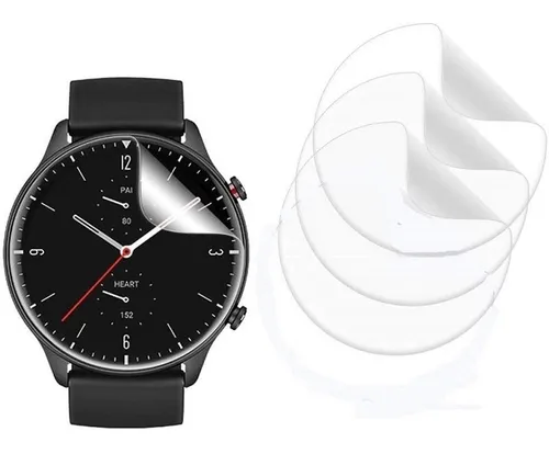3 Películas Hydrogel P/ Samsung Galaxy Watch4 Classic (46mm)