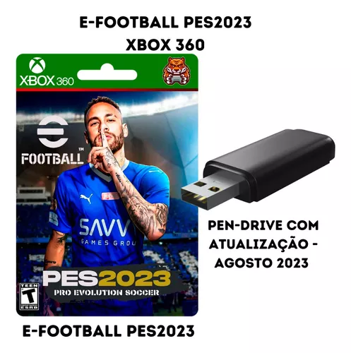 Pen Driver Pes 2022 No Xbox 360 Fl Patch Maio - Brasileirão, Jogo de  Videogame Importado Nunca Usado 72931347