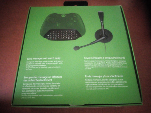 ..: Chatpad Con Teclado Para Xbox One Original :.. Bsg