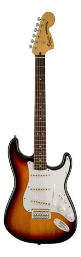Guitarra eléctrica Squier by Fender Vintage Modified Stratocaster de tilo 3-color sunburst brillante con diapasón de palo de rosa
