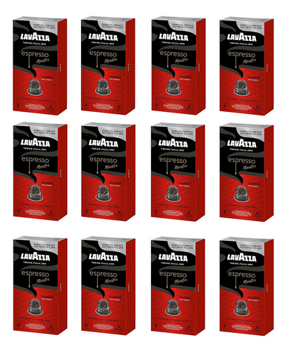 Lavazza Cápsulas De Café Espresso Maestro Clasicco Pack X 12