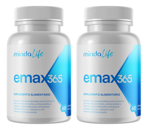 Pastillas Max365 Solución Natural Para Potencia Masculina