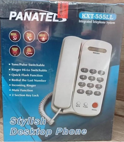 Teléfono Casa  Oficina Panatel Ktx-555 Blanco 