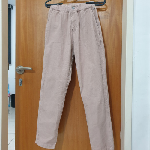 Pantalón Regular - Talla S - Pana - Pull&bear