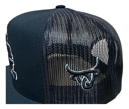 Gorras Yupoong Diseño Vaquero Bordado Frontal Y Lateral 3d Lost / Calf01 Ajustable Bordado 3d