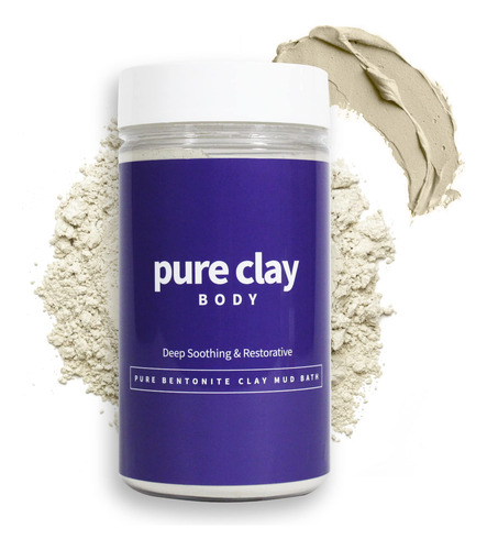 Clay Powder Pure Clay Organic Calcium Bentonite 946ml Bag