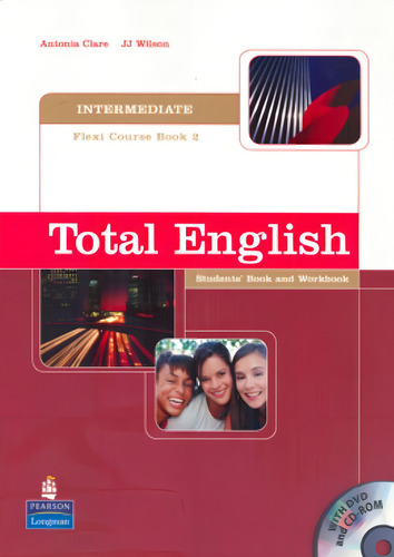 Total English 2 Intermediate Flexi Sb And Wb With Cd-rom/dvd-rom: Students' Book And Workbook, De Clare, Antonia. Flexi Course Book 2 Editorial Pearson (importado), Capa Mole, Edição 1 Em Inglês