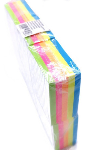 4 Block Nota Adhesiva Pot It 5 Colores 76x76 Mm C/400h C/u Color Neon