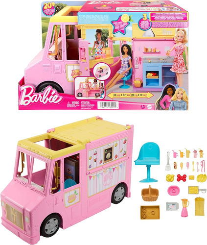 Barbie Profesiones Camión De Limonada De Playa