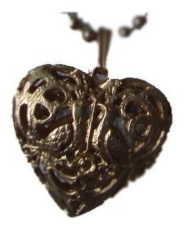 Rapsodia Collar Cadena Largo Dije Corazón Cuotas