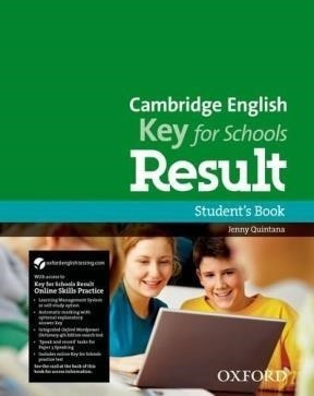 Key For Schools Result Student's Book - Quintana Jenny (pap