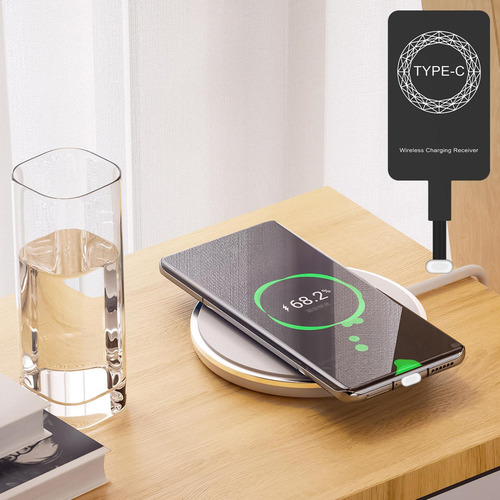 Z0hz Adaptador De Carga Inalámbrico Adaptador De Carga
