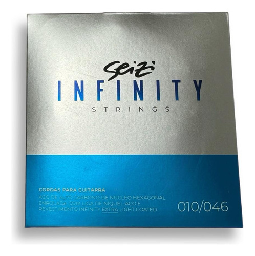 Corda Guitarra Seizi Infinity Extra Light Coated  010-046