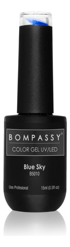 Bompassy Gel Color Uv/led Cabina 15ml Color Blue sky