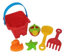 Comprar Balde Castillo Con Regadera Y Accesorios De Playa