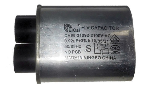 Capacitor De Microondas 0.92uf X 2100vac