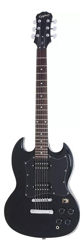 Guitarra eléctrica Epiphone SG G-310 de caoba ebony con diapasón de palo de rosa