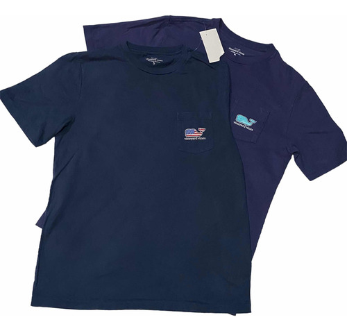 Lote 2 Playeras Vineyard Vines Para Hombre Talla S(ch)