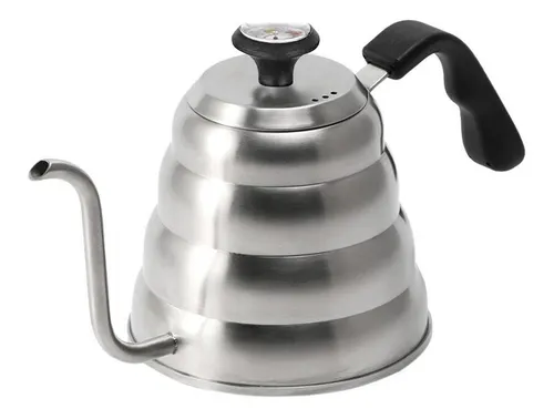 comprar Caldera Cuello Cisne Y Termómetro 1,2 Litro V60 Cafe Barista