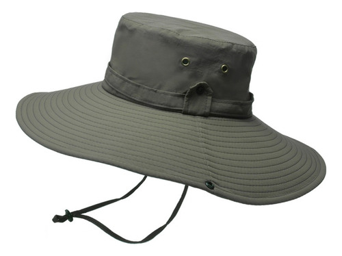 Sombrero Bucket Hat Upf+50 Ala Ancha Trekking Campo Pesca
