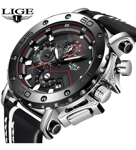 Relojes Hombre Cronógrafo Fecha, Reloj Hombre Lige Cronógrafo