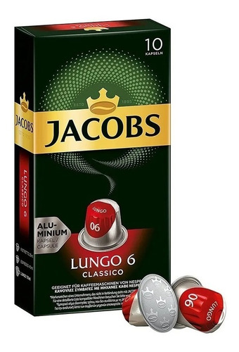 Cápsulas Nespresso Compatibles Café Jacobs - Pack 3 Cajas