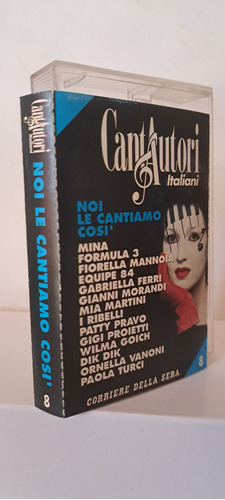 Cassette Noi Le Cantiamo Cosi' Cantautori Italiani Vol 8