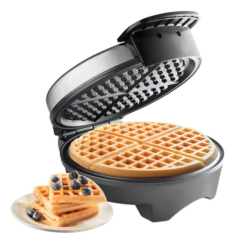 Cucina Pro - Máquina De Wafler Antiadherente Con Control D. Color Negro