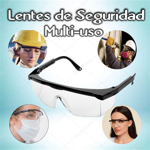 Lentes De Seguridad Multiuso Odontologia Industrias Etc