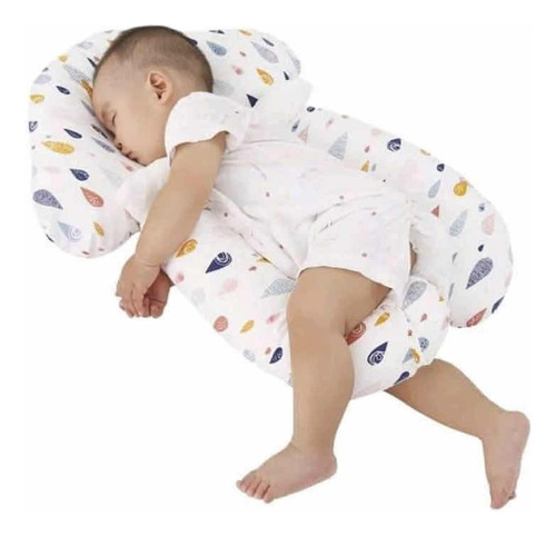 Almohada De Bebe Con Forma Nube Ergonómica, Protección Nueva