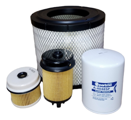 Kit Filtros P/ Hino 300 (combustible Aceite Aire)