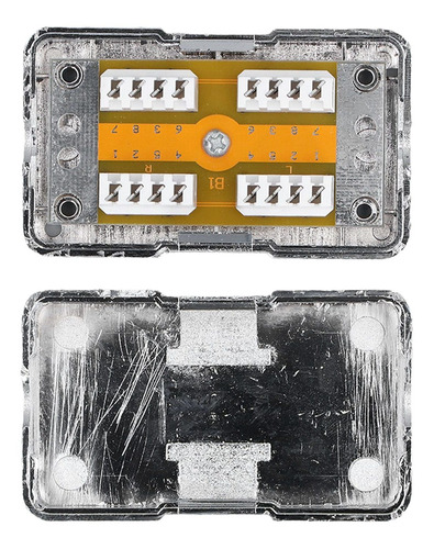 Caja De Conexiones Blindada Cat6 Abs Plastic Rj45 Puerto Úni