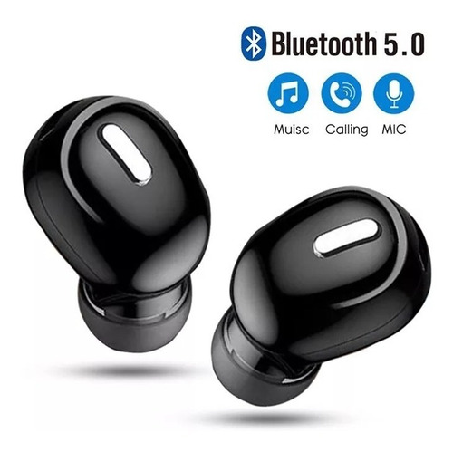 Miniauricular Inalámbrico Con Bluetooth, In Ear