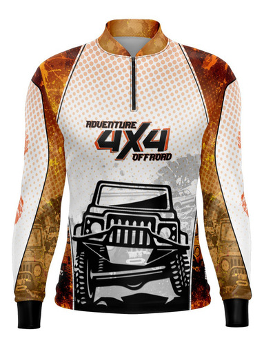 Camisa Off Road Brk Motociclismo Adventure 4x4 Com Uv50 +