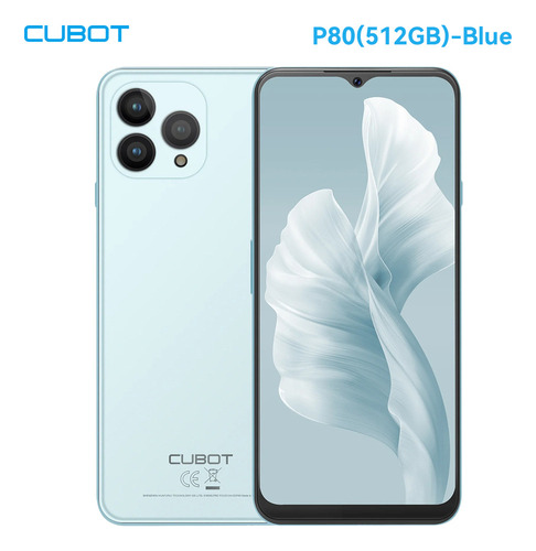 Cubot Smartphone Cubot P80 8 Gb Ram 512 Gb Rom 5200 Mah Nfc Androi