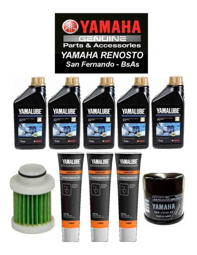 Kit De Servicio Original Para Motores Yamaha 115hp 4 Tiempos Hasta 2015 F115aetl