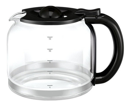 Imagen 2 de 3 de Cafetera T-fal CM1408MX semi automática negra de goteo 120V
