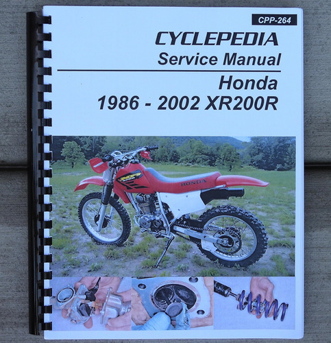 I5motorcycle Manual Servicio Reparacion Para Honda Xr200r Xr