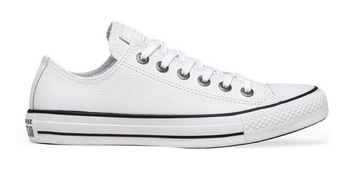 Zapatillas Converse All Star Leather Blanco Cuero Exclusiva