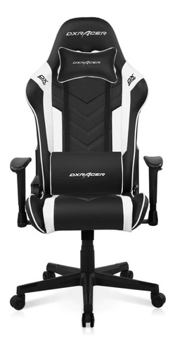 Silla Gamer Profesional Dxracer F Series, Black/white