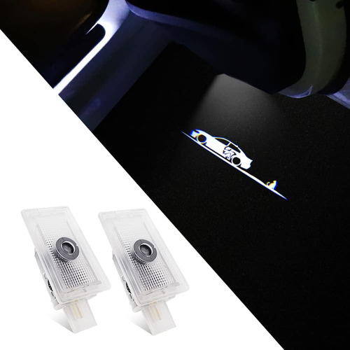 2 Pcs Led Car Puerto Logo Luchos Projector Ghost Shadow Lámp