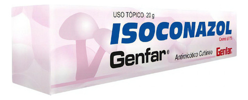 Genfar Isoconazol Crema 1% Tubo X 20g